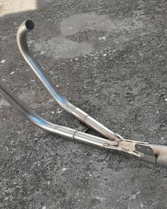 LAVERDA SFC 750 MARMITTA ORIGINALE 2 IN 1