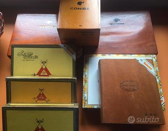 Scatole sigari cubani