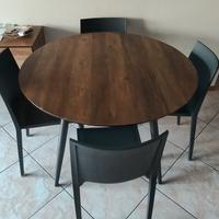 tavolo rotondo allungabile 