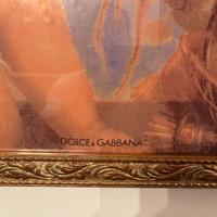 Quadro in seta Dolce e Gabbana