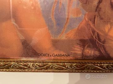 Quadro in seta Dolce e Gabbana