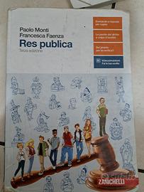 Libri scolastici di diritto "Res publica" 