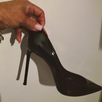 Scarpe nere in vernice 