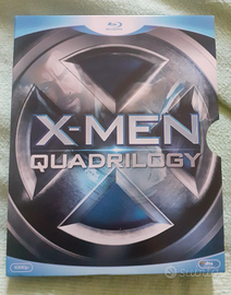 X MEN QUADRILOGY BLU RAY box 4 dischi