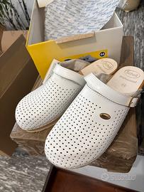 Zoccoli Dr Scholl in legno