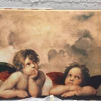 Quadro su tela angioletti