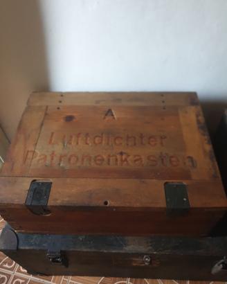 Cassa in legno ww2
