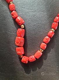 collana corallo Sardegna 