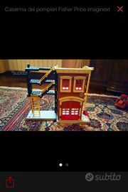 Caserma per pompieri imaginext fischer price