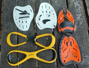 Palette da nuoto TYR e Evo, Pinne Fulcrum Finis
