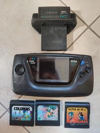 Sega Game Gear + giochi + TV Tuner