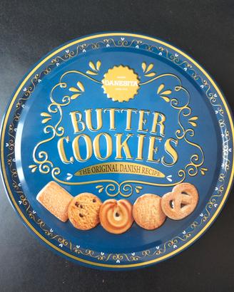 Scatola di latta biscotti danesi 