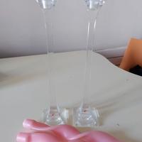 Candelieri in cristallo Colle