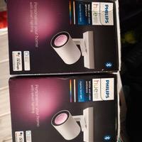 Due faretti Philips hue  bluetooth