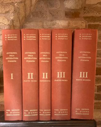 Antologia letteratura Italiana Gianni & Balestrier