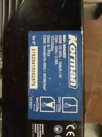 montacarichi paranco elettrico 500w 12 metri 250kg