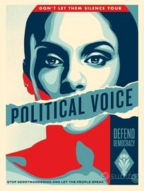 Poster litografia Obey Shepard Fairey