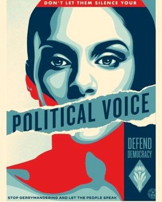 Poster litografia Obey Shepard Fairey