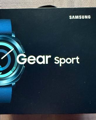 Samsung Gear Sport smartwatch Blue solo aperto