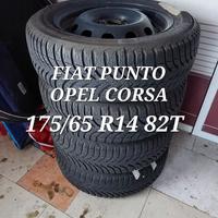 cerchi gomme 4x100 fiat opel 175 65 14