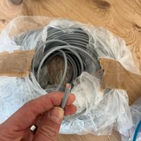 Cavo unipolare fs17 sezione 1x6mm2 grigio e blu