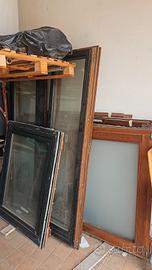 Infissi legno alluminio 