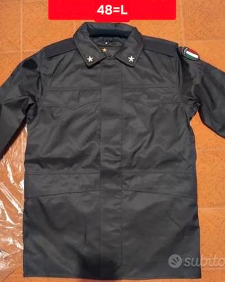 Giubbotto Impermeabile Esercito militare tg.48
