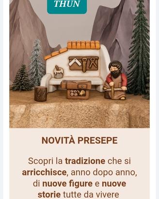 THUN NOVITÀ, SET 3 PEZZI FALEGNAMERIA COMPLETA 