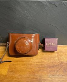 Fotocamera vintage Closter anni '50 + parasole 30m