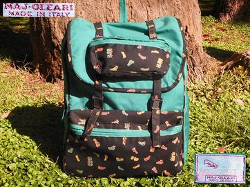 NAJ OLEARI Vero VINTAGE 1980 zaino macchine NUOVO