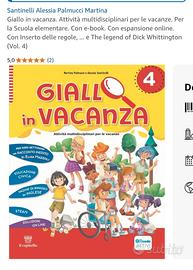 Libro vacanze Giallo in vacanza 4