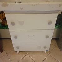 Fasciatoio e lettino Pali