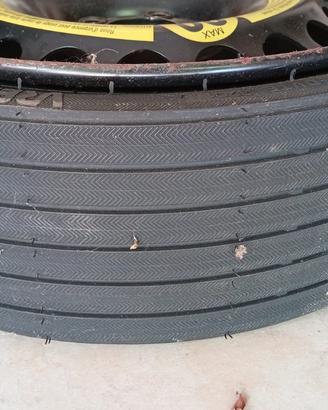 ruotino di scorta 15" 5 fori et28 per audi a2