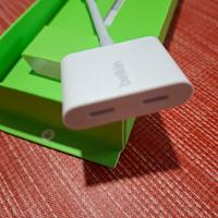 iPhone adattatore ricarica simultanea 