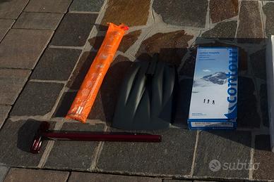 kit sci alpinismo sonda / pala / artva/ pelli