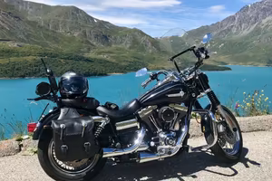 Harley Davidson Dyna Super Glide custom FXDC anno