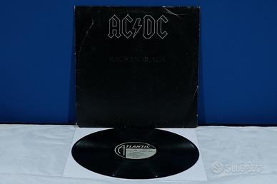 AC/DC BACK IN BLACK LP Vinile 1980 Club Edition