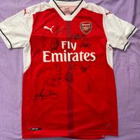 Maglia Arsenal autografata dalle Arsenal Legends