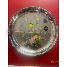 PIATTO VASSOIO ALESSI CON FIORI