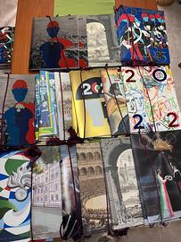 Calendari storici arma dei carabinieri vari anni