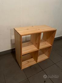 Libreria in legno 4 vani