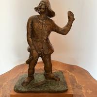 Scultura Arlecchino