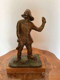 Scultura Arlecchino