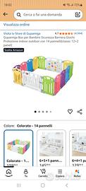 recinto per bambini