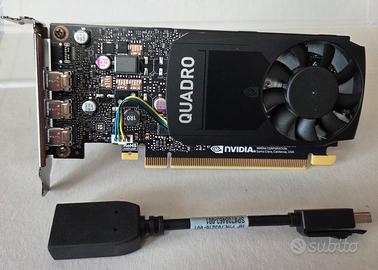 SCHEDA VIDEO NVIDIA Quadro P400 Nuova
