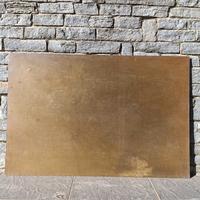 LASTRA IN OTTONE cm 100 x cm 150 spessore 1 mm