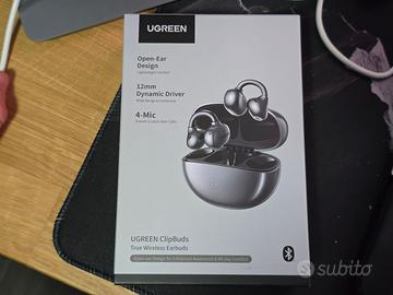 Cuffie Bluetooth con clip UGreen HiTune Clipbuds