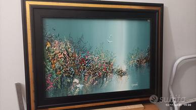 Quadro dipinto su tela
