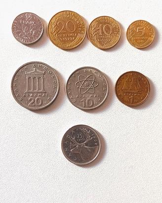Lotto 9 monete.