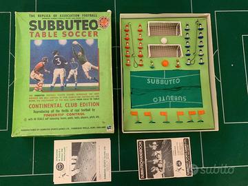 Subbuteo set Box Continental club Edition anni 70